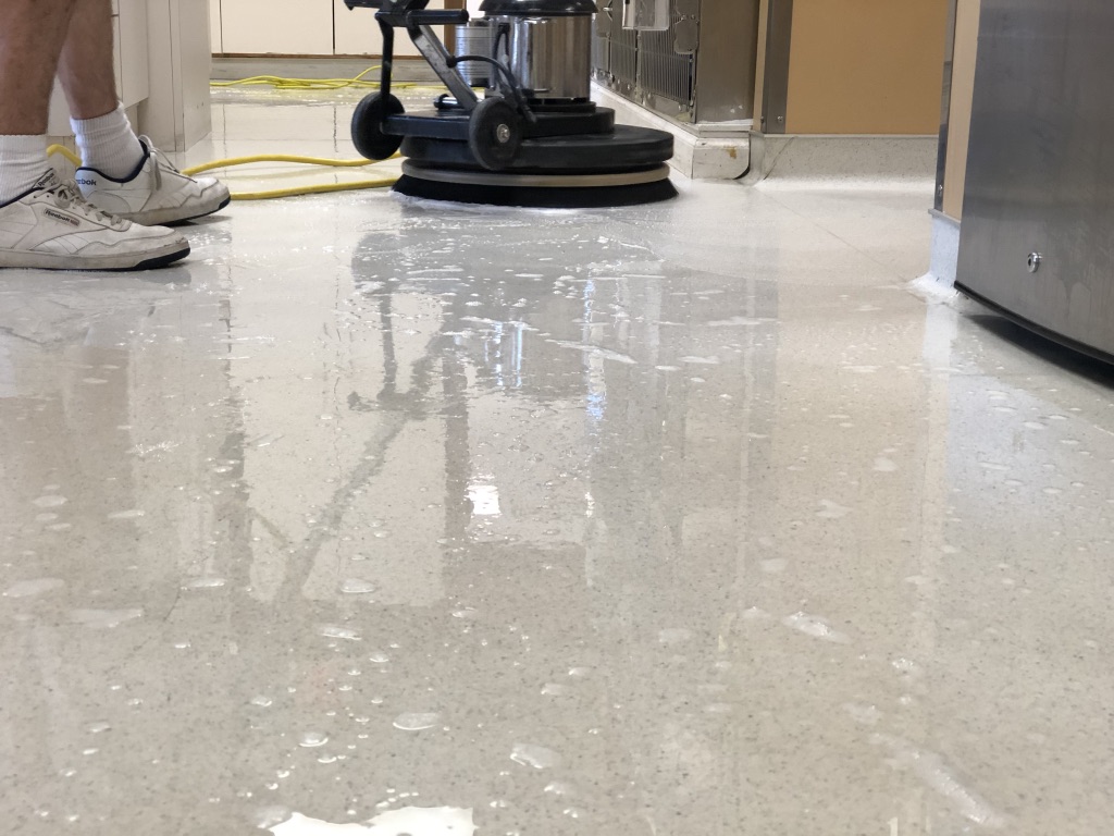 Final construction clean commercial facility Missouri