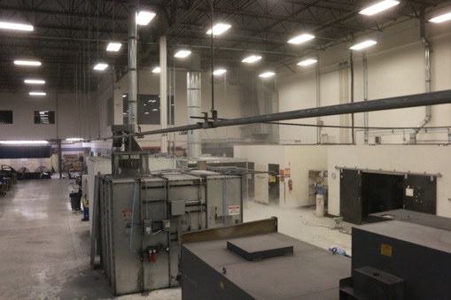 Clean industrial manufacturing facility after Bel Cleaning deep-clean service