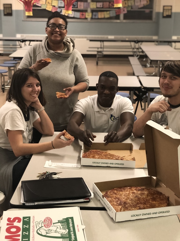 Bel Cleaning team celebrating together — culture and teamwork in St. Louis Missouri