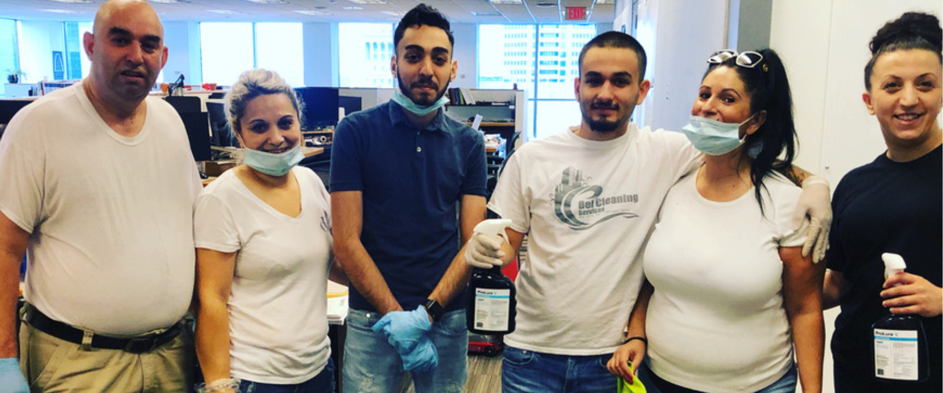 Bel Cleaning Team Photo 2